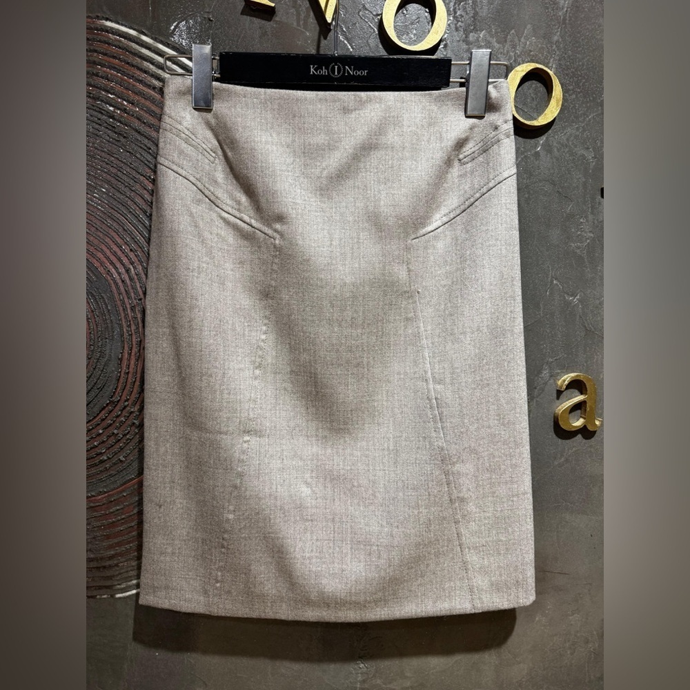 Made in Italy La Vie En Rose Classic Gray office Pencil Skirt size 10